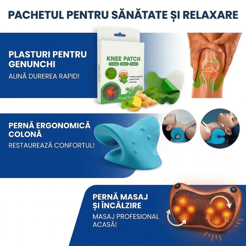 Pachetul Confort: Articulații + Gât + Spate